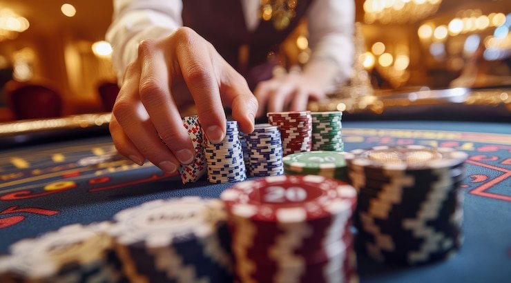 Dealer hand outcome in Infinite Blackjack